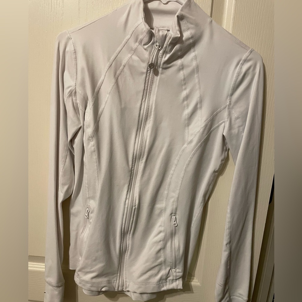 White Athletic Jacket 90 Degrees